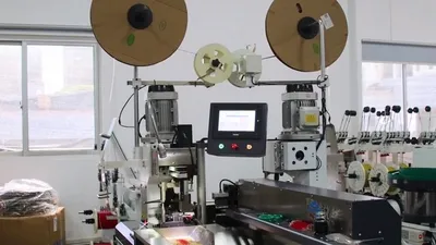 RH-02CC Automatic 8 Wire Two-Sided Terminal Crimping Machine