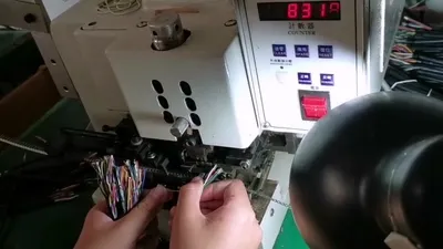 RH-900S Automatic Wire Stripping and Terminal Crimping Machine