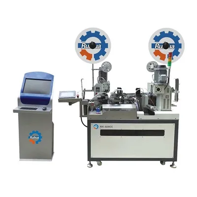 RH-028CC (2-Sided Cold-Pressed Terminal Crimping & Marking)